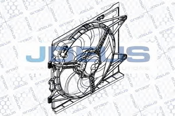J. Deus EV8B0210 Hub, engine cooling fan wheel EV8B0210