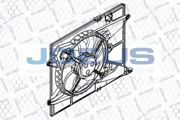 J. Deus EV8D3440 Hub, engine cooling fan wheel EV8D3440