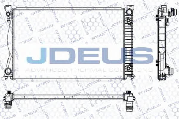 J. Deus RA0010420 Radiator, engine cooling RA0010420