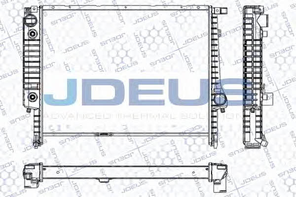 J. Deus RA0050170 Radiator, engine cooling RA0050170