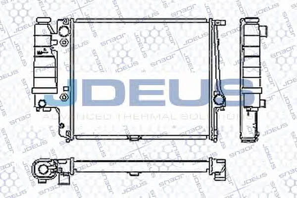 J. Deus RA0050390 Radiator, engine cooling RA0050390