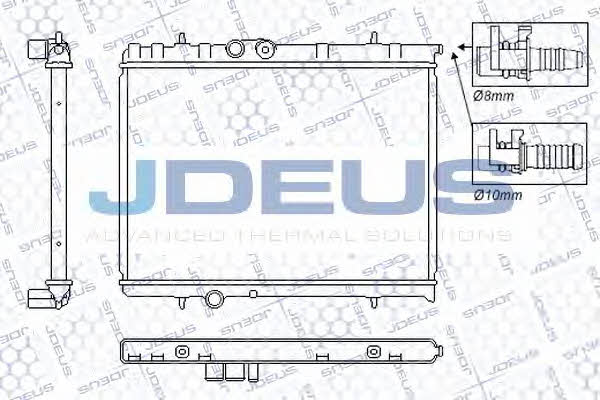 J. Deus RA0070081 Radiator, engine cooling RA0070081