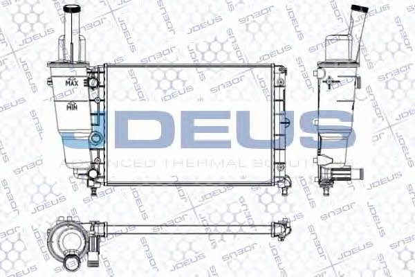 J. Deus RA0110300 Radiator, engine cooling RA0110300