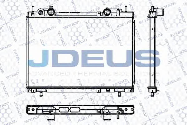 J. Deus RA0110450 Radiator, engine cooling RA0110450