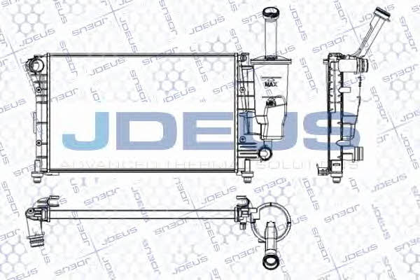 J. Deus RA0111030 Radiator, engine cooling RA0111030