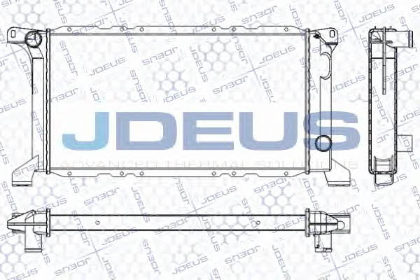 J. Deus RA0120810 Radiator, engine cooling RA0120810