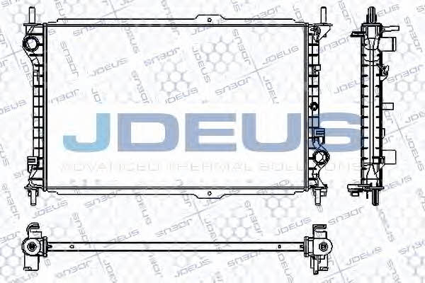 J. Deus RA0121090 Radiator, engine cooling RA0121090