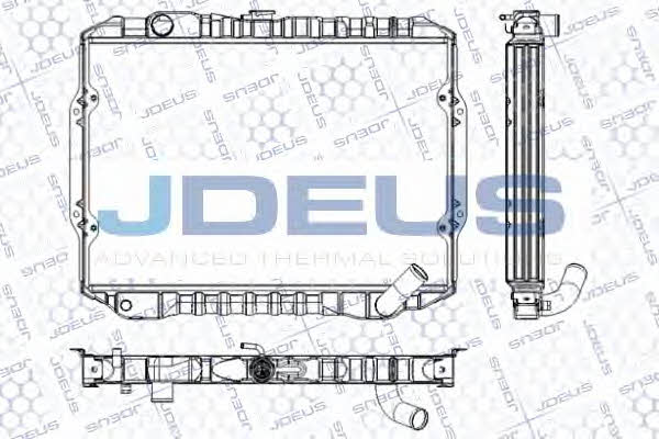 J. Deus RA0180060 Radiator, engine cooling RA0180060