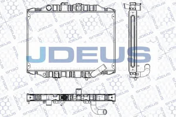 J. Deus RA0180070 Radiator, engine cooling RA0180070