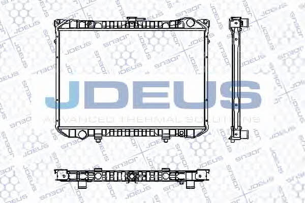 J. Deus RA0190160 Radiator, engine cooling RA0190160