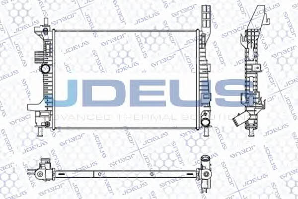 J. Deus 012M39 Radiator, engine cooling 012M39