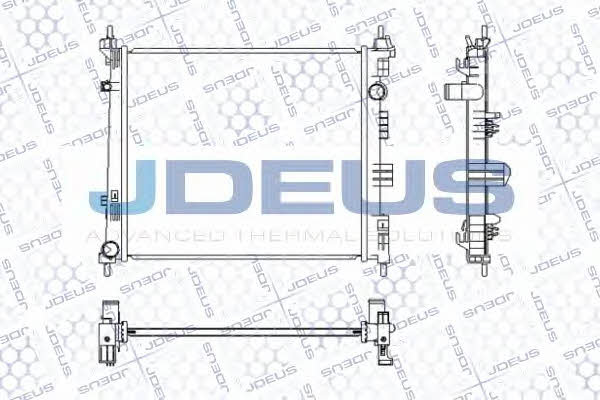 J. Deus 019M73 Radiator, engine cooling 019M73