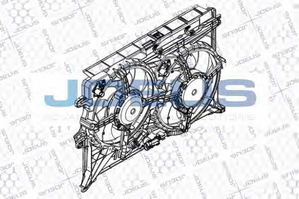 J. Deus EV8E9740 Hub, engine cooling fan wheel EV8E9740