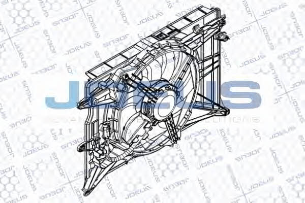 J. Deus EV8C6140 Hub, engine cooling fan wheel EV8C6140