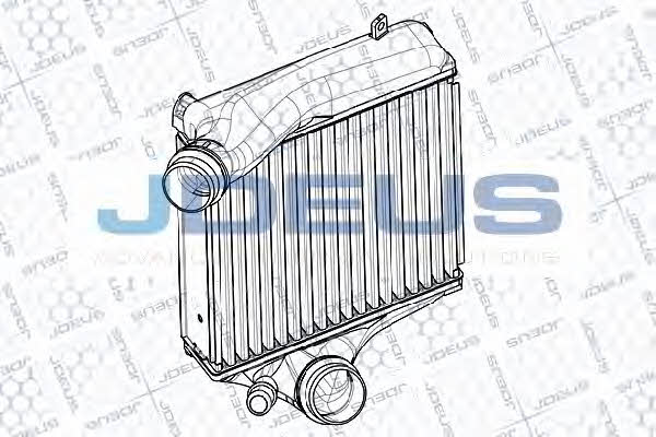 J. Deus RA8430111 Intercooler, charger RA8430111
