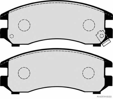 Jakoparts J3601035 Brake Pad Set, disc brake J3601035