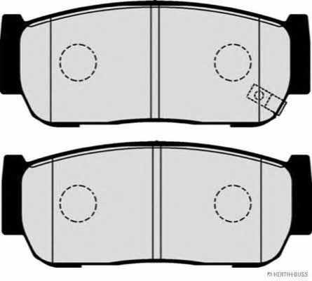 Jakoparts J3610517 Brake Pad Set, disc brake J3610517