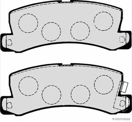 Jakoparts J3612013 Brake Pad Set, disc brake J3612013