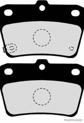 Jakoparts J3612020 Brake Pad Set, disc brake J3612020