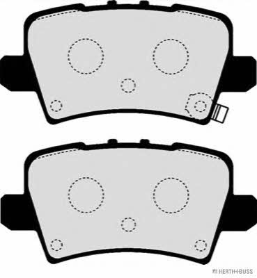 Jakoparts J3614019 Brake Pad Set, disc brake J3614019
