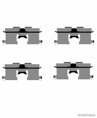 Jakoparts J3660902 Mounting kit brake pads J3660902