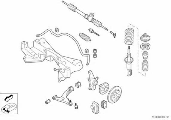 Jakoparts N00917-VA Steering N00917VA