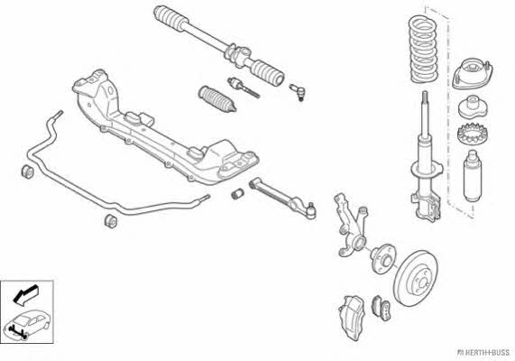 Jakoparts N01118-VA Steering N01118VA