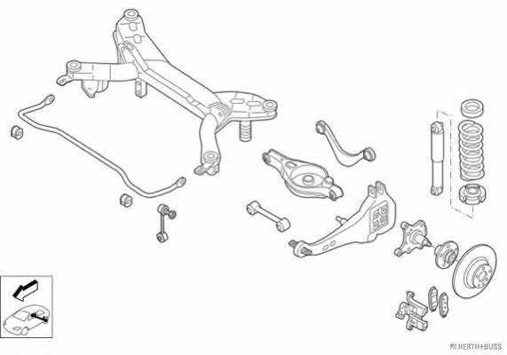 N02565HA Jakoparts Steering
