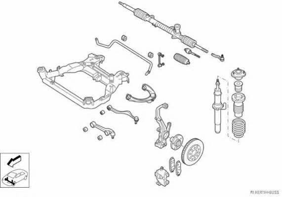 Jakoparts N02578-VA Steering N02578VA