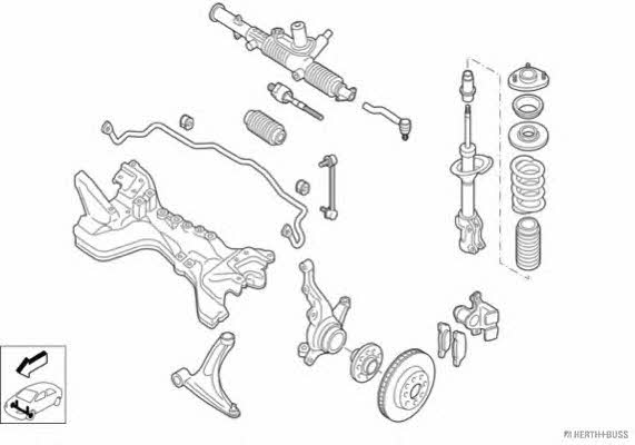  N02586-VA Steering N02586VA