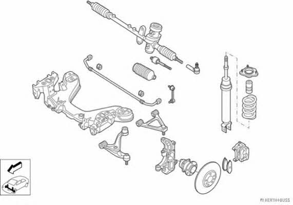 Jakoparts N03305-VA Steering N03305VA