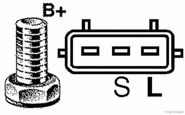 Jakoparts J5111116 Alternator J5111116