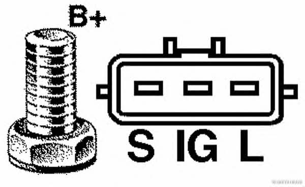 Jakoparts J5112134 Alternator J5112134