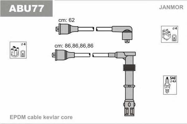 Janmor ABU77 Ignition cable kit ABU77