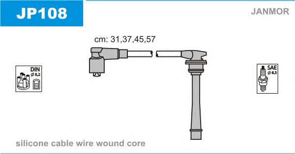 Janmor JP108 Ignition cable kit JP108