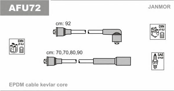 Janmor AFU72 Ignition cable kit AFU72