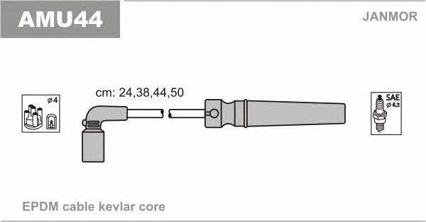 Janmor AMU44 Ignition cable kit AMU44