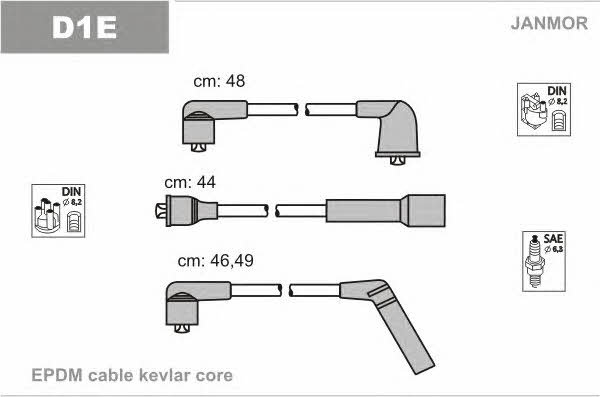 Janmor D1E Ignition cable kit D1E