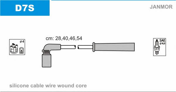 Janmor D7S Ignition cable kit D7S