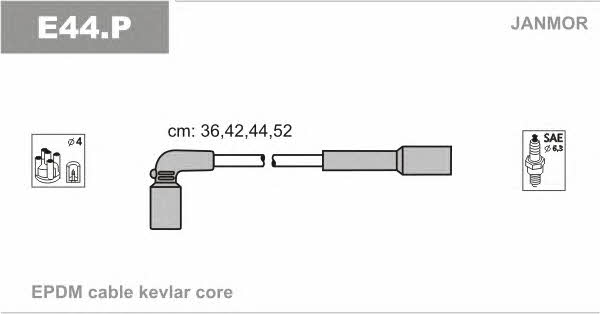 Janmor E44.P Ignition cable kit E44P