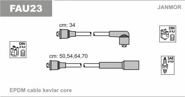 Janmor FAU23 Ignition cable kit FAU23