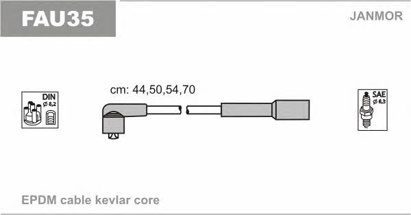 Janmor FAU35 Ignition cable kit FAU35