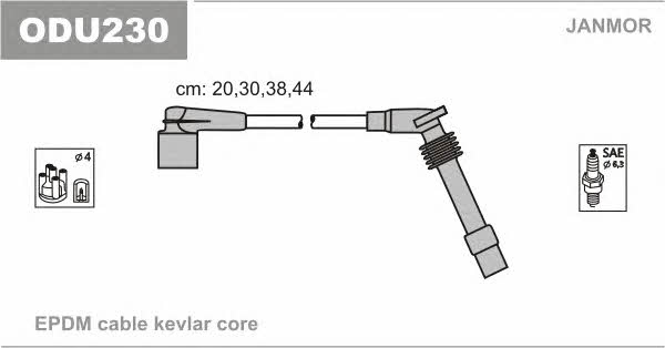 Janmor ODU230 Ignition cable kit ODU230