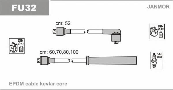 Janmor FU32 Ignition cable kit FU32