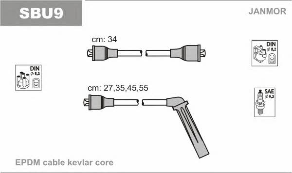 Janmor SBU9 Ignition cable kit SBU9