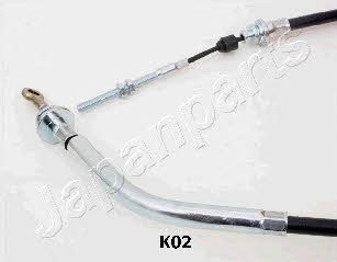 Japanparts BC-K02 Cable Pull, parking brake BCK02