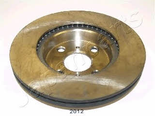 Japanparts DI-2012 Front brake disc ventilated DI2012