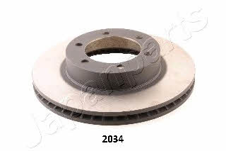 Japanparts DI-2034 Front brake disc ventilated DI2034