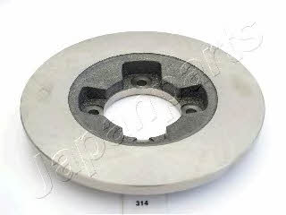 Japanparts DI-314 Unventilated front brake disc DI314