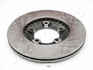 Japanparts DI-591 Front brake disc ventilated DI591